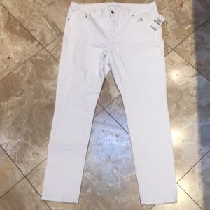 Michael Kors white jeans size 14